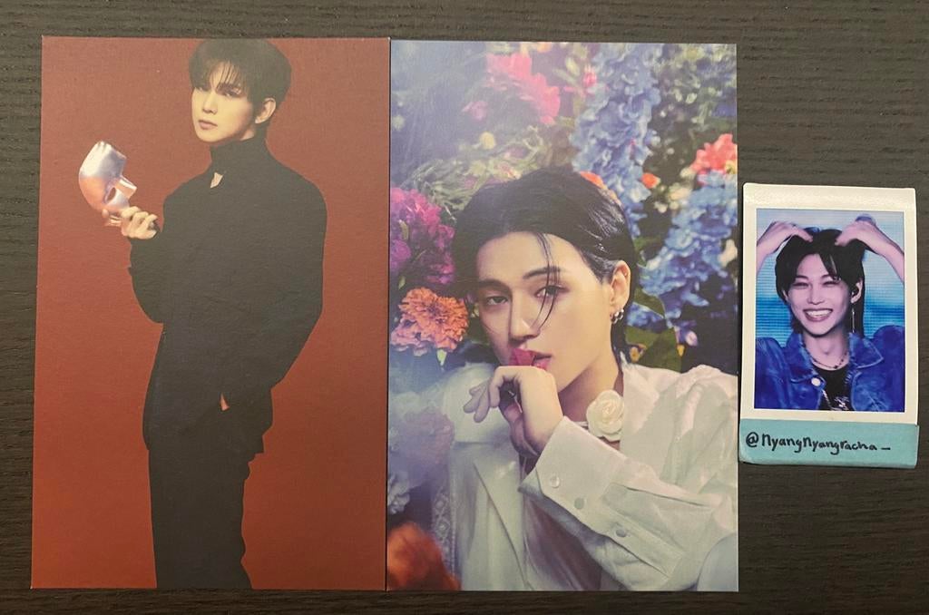 Ateez golden hour part 2 postcard WTT, Verzenden, Zo goed als nieuw, Foto of Kaart