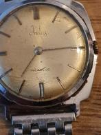 Indus Incabloc Vintage herenhorloge, Staal, Gebruikt, Staal, Polshorloge