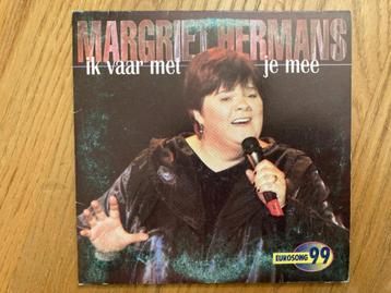 CD Single Margriet Hermans - Ik vaar met je mee / Veraf en t