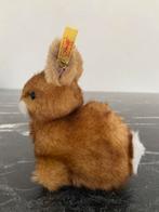 Steiff haas met knop 12 cm, Antiek en Kunst, Antiek | Speelgoed, Ophalen of Verzenden