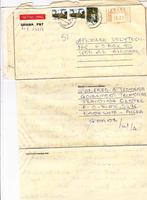 GHANA. Int. luchtpost brief 1995 met bijfrankering, Postzegels en Munten, Brieven en Enveloppen | Buitenland, Brief, Verzenden