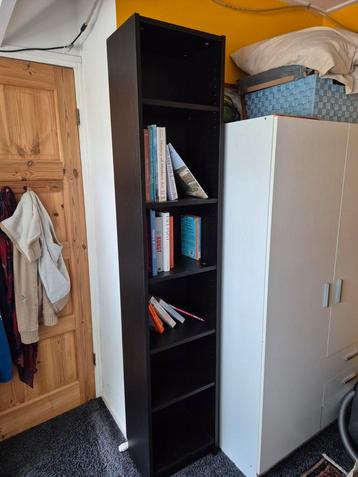 IKEA Billy kast smal zwart beschikbaar voor biedingen