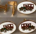 Set Avon 1930 Woody Wagon manchet knopen, Sieraden, Tassen en Uiterlijk, Manchetknopen, Ophalen of Verzenden, Zo goed als nieuw