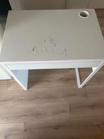 Wit bureau, Huis en Inrichting, Ophalen, Gebruikt, Bureau