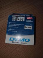 Dymo 53713 black-white 24 mm D1 label cassette, Computers en Software, Labelprinters, Tape-label, Ophalen of Verzenden, Dymo labelwriter