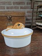 mooie konijn patéschaal van Porcelein De Sologne, Ophalen of Verzenden, Zo goed als nieuw, Bord(en), Wedgwood