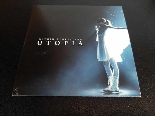 Within Temptation: Utopia (cd single)!, Cd's en Dvd's, Cd Singles, Gebruikt, Rock en Metal, 1 single, Ophalen of Verzenden