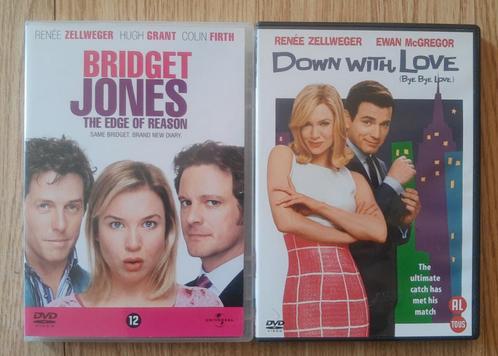 COMEDY / 2x René Zellweger / Bridget Jones + Down with Love, Cd's en Dvd's, Dvd's | Komedie, Zo goed als nieuw, Vanaf 12 jaar
