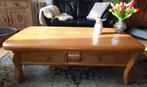 Licht eiken salontafel 140 cm – 2 lades – zwaar & degelijk, Ophalen