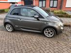 Fiat 500 Twinair Turbo 80pk 2015 Grijs, navigatie, climate c, Auto's, Fiat, Origineel Nederlands, Handgeschakeld, 26 km/l, Hatchback