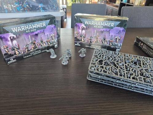 Black templar primaris crusader squads Warhammer, Hobby en Vrije tijd, Wargaming, Zo goed als nieuw, Warhammer 40000, Figuurtje(s)
