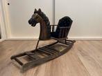 Vintage Houten Hobbelpaard met Stoel Antiek Speelgoed, Antiek en Kunst, Ophalen of Verzenden