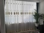 gordijnen, Huis en Inrichting, Stoffering | Gordijnen en Lamellen, Ophalen, 200 cm of meer, Wit, Zo goed als nieuw