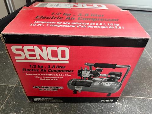 Senco compressor 125 D, Doe-het-zelf en Verbouw, Compressors, Zo goed als nieuw, 6 tot 10 bar, Minder dan 25 liter, Ophalen