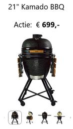 21 inch  /  23 inch  Kamado original BBQ Black met onderstel, Ophalen of Verzenden, Nieuw, Mangoos