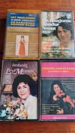 ZANGERES ZONDER NAAM> 3X NOSTALGIE  OP ORIGINEEL BANDJE., Ophalen, Gebruikt, 2 t/m 25 bandjes, Origineel