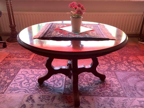 SALONTAFEL, BIEDERMEIER KERSENHOUT. Goede staat!, Antiek en Kunst, Antiek | Meubels | Tafels, Ophalen