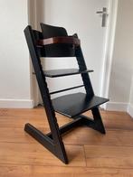 Stokke stoel Tripp Trapp zwart, Kinderen en Baby's, Kinderstoelen, Ophalen, Gebruikt, Meegroeistoel