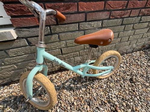 Mintgroene loopfiets Bandits and Angels, Fietsen en Brommers, Fietsen | Kinderfietsjes, Zo goed als nieuw, Minder dan 16 inch