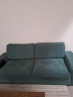 Drie zits bankstel kivik grijs turquoise., Huis en Inrichting, Banken | Bankstellen, Ophalen, Gebruikt, 75 tot 100 cm, 200 tot 250 cm