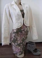 Guess blazer wit creme s, Ophalen of Verzenden, Zo goed als nieuw, Maat 38/40 (M), Wit