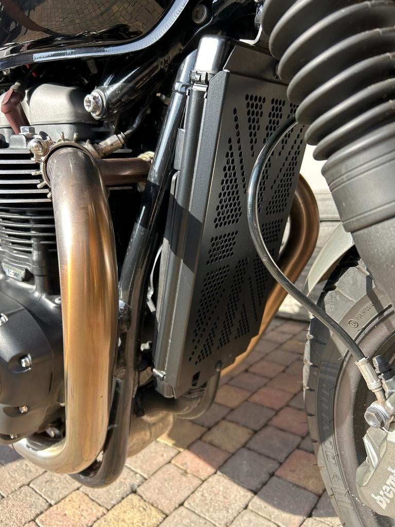 Triumph SpeedTwin 1200 Radiateur Cover - Engelse Vlag, Ophalen of Verzenden, Gebruikt