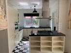 Keuken met luxe apparatuur (o.a. Smeg/siemens) natuursteen, Huis en Inrichting, Ophalen, Gebruikt, Hoekkeuken, Composiet