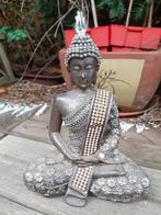 Fraai rijkelijk ingelegd Boeddha Beeld, Antiek en Kunst, Ophalen of Verzenden