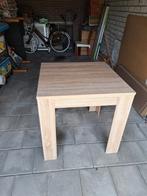 Leuk vierkante tafel, Huis en Inrichting, Tafels | Eettafels, Ophalen, 50 tot 100 cm, Vierkant, 50 tot 100 cm