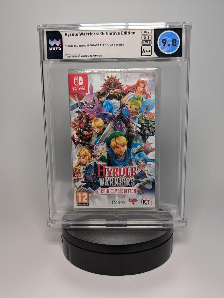 Zelda Hyrule Warriors Definitive Edition Switch Wata 9.8 A++, Spelcomputers en Games, Games | Nintendo Switch, Nieuw, 1 speler