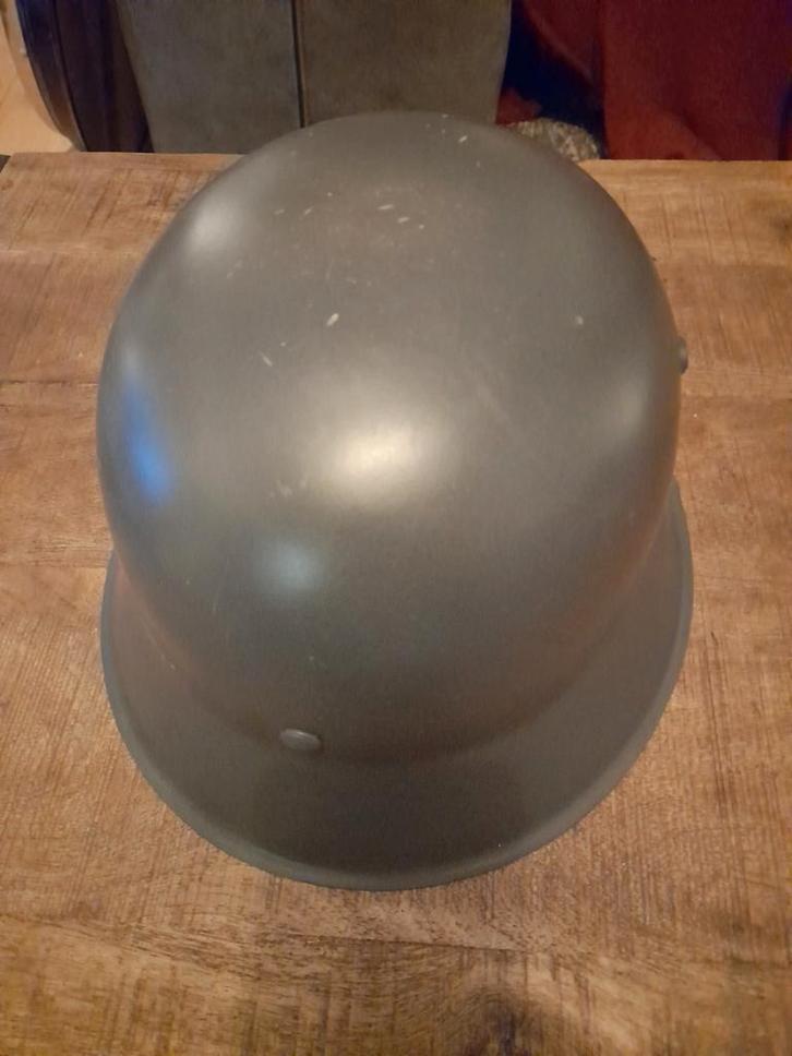 Duitse Helm WOII, Verzamelen, Militaria | Algemeen, Overige soorten, Helm of Baret, Duitsland, Ophalen of Verzenden