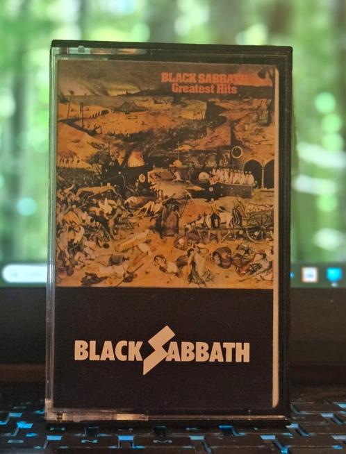 Black sabbath - greatest hits - Cassette, Cd's en Dvd's, Cassettebandjes, Gebruikt, Origineel, Rock en Metal, 1 bandje, Verzenden