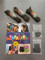 Paracord pakket 3x nr 550 10m, boekje, klikgespen en ringen, Ophalen of Verzenden, Nieuw, Draad