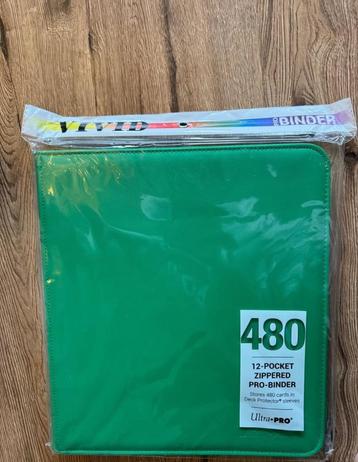 Verzamelmap Ultra Pro-Up 12-Pocket Pro-Binder: Green beschikbaar voor biedingen