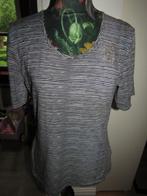 F1629 Betty Barclay mt 40 T-shirt donkerblauw wit streepje, Maat 38/40 (M), Betty Barclay, Zo goed als nieuw, Korte mouw