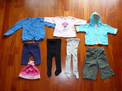 9 stuks babykleding meisje ZGAN Maat 68 t/m 80, Kinderen en Baby's, Babykleding | Baby-kledingpakketten, Zo goed als nieuw, Maat 68
