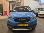 Opel Crossland X 1.2 Turbo Innovation/AUTOMAAT/NAVI/CRUISE, 840 kg, Gebruikt, Blauw, Leder en Stof