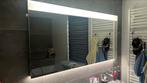 Badkamerspiegel (verwarmd) incl verlichting., Ophalen, Zo goed als nieuw, Veranda