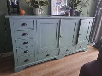 Vintage Dressoir met Lades en Deuren