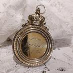 mooie medaille in vergulde latoen koper houder 1928, Antiek en Kunst, Antiek | Koper en Brons, Ophalen of Verzenden, Koper