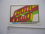 sticker oud Countdown popmuziek tv veronica band pop retro, Verzenden, Zo goed als nieuw, Bedrijf of Vereniging