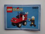Lego Town Jr Fire 6407 Fire Chief, Ophalen of Verzenden, Gebruikt, Complete set, Lego