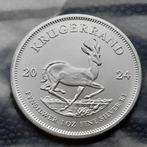 2024 South Africa 1 oz Silver Krugerrand BU, Postzegels en Munten, Munten | Afrika, Zuid-Afrika, Zilver, Ophalen of Verzenden