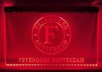 Feyenoord Rotterdam voetbal neon bord reclamebord lamp LED, Ophalen of Verzenden, Nieuw, Lichtbak of (neon) lamp