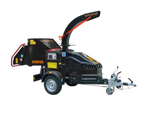 Demo Pronar MR15 versnipperaar, hakselaar, takken, Tuin en Terras, Hakselaars, Zo goed als nieuw, Benzine, Ophalen