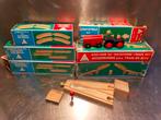 Eichhorn houten trein set met doosjes., Kinderen en Baby's, Speelgoed | Houten speelgoed, Ophalen of Verzenden, Zo goed als nieuw