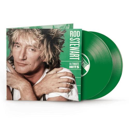 Rod Stewart - Ultimate Hits (Green Vinyl) 2 LPs, Cd's en Dvd's, Vinyl | Pop, Nieuw in verpakking, 2000 tot heden, 12 inch, Verzenden