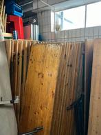 Partij Bierbanken sets (kapot/ter reparatie), Tuin en Terras, Picknicktafels, Ophalen, Gebruikt, Rechthoekig, Hout