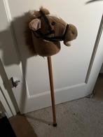 Leuk stokpaardje, Kinderen en Baby's, Speelgoed | Knuffels en Pluche, Ophalen, Zo goed als nieuw, Paard