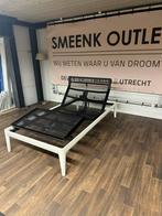 Auping Essential 100/200 verhoogd wit + 3M elektrisch! -50%, Nieuw, 100 cm, Ophalen of Verzenden, Metaal